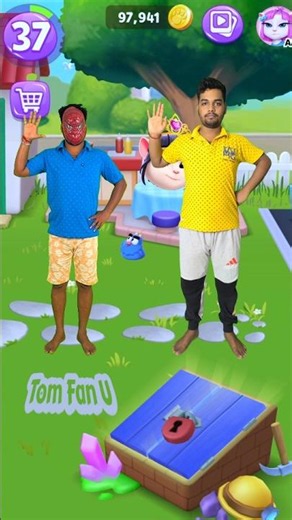 Talking Tom VS Real life My Talking Tom 2 #shorts #tom #cat #cute #mytalkingtom2 #trend1