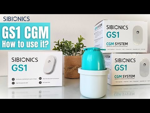 SIBIONICS GS1 CGM How to get started? - The Ultimate Guide to Real-Time Glucose Monitoring!