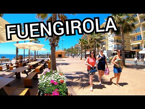 ⁴ᴷ FUENGIROLA walking tour 🇪🇸 Costa del Sol, Andalusia, Spain 4K