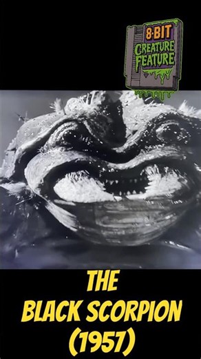The Black Scorpion Awakens - The Black Scorpion (1957) #creaturefeature #giantmonster #retroscifi