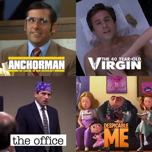 Rank these 4 Steve Carrell characters! 👇👇👇 | Whistle Worthy