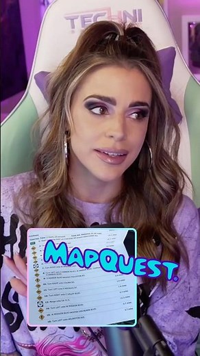 MapQuest was a game changer.. until you missed a turn 😭 #foryou #nostalgia #funny #clips