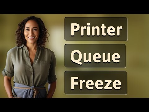 Why Does My Printer Queue Freeze with Large Documents?