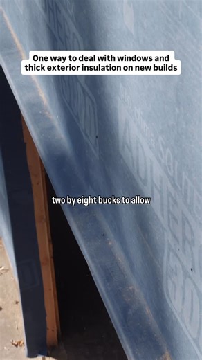The Holistic Architect on Instagram: "I get lots of questions about window details when using exterior insulation. Here is one way to do it, where you will get a very seamless and in-line look between the siding and the windows. Thanks to Chris from @axea_construction for the explanation. Note - I am not the architect on this project. #exteriorinsulation #homerenovationideas #timberhp #passivehouse"