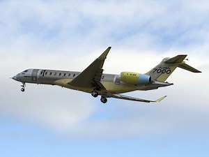 Primer vuelo del Bombardier Global 7000 - Fly News
