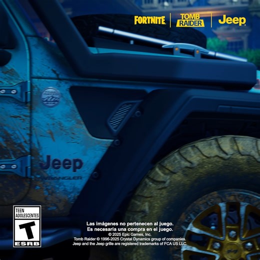 128K views · 1.5K reactions | Tomb Raiding y Fortniting al mismo tiempo 奈 ¡Lara Croft y el Jeep® Wrangler Rubicon llegan esta noche! | Fortnite | Facebook