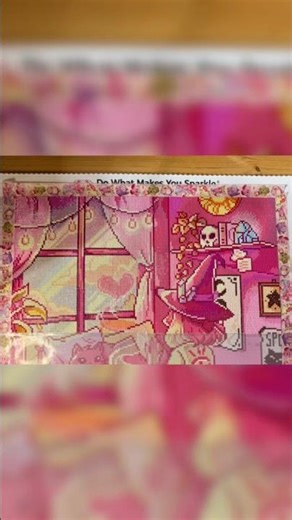 New project in progress ✨ Witch Bedroom| Diamond Painting