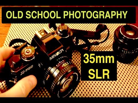 The Best Old-School 35mm SLR Camera - Minolta X-700 (ASMR)
