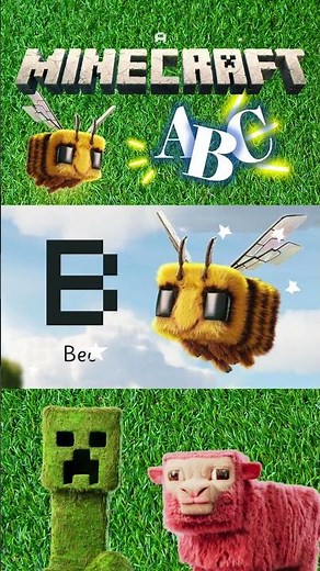 Minecraft Movie ABC 🎮 - Learn to write ABC´s with MAGNATAB and Minecraft