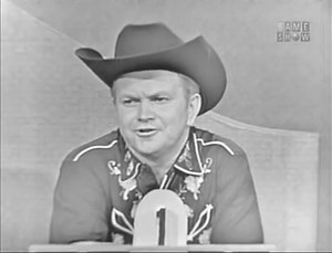 Arvo Ojala Hollywood Gun Coach as a guest on "To Tell the Truth" 11/7/60 tells his opinion of the FASTEST DRAW IN HOLLYWOOD! Question at 4:35 of the video through 5:00 Many people have stated who they believed was the fastest draw in the Hollywood Westerns 1950s through the 1970s. Just based on the posts we have done I have seen 20 to 25 different names people have stated they have heard or known to be the best. This clip is of Arvo Ojala as a guest on "To Tell the Truth" 11/7/60 the Panel askin