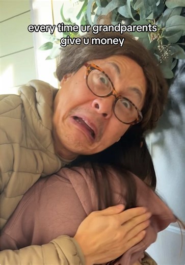 why they gotta be so sneaky | grandparents giving money