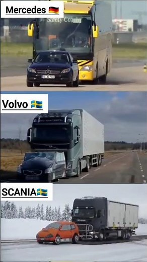 Truck Brake Scania vs Mercedes vs Volvo