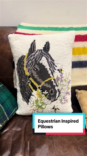 Equestrian decor and More. - #pillows #horsepillow #equestriandecor