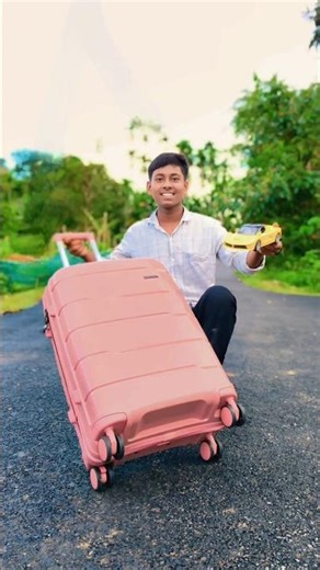 New suitcase and toy unboxing #testing #video