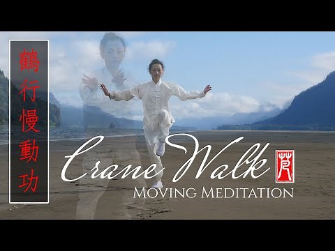 Crane Walk Moving Meditation | 20-min Morning Qigong for Longevity with Vivien Chao
