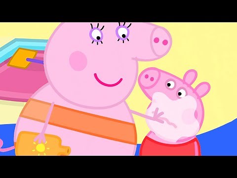 Peppa Pig Visits the Beach With Her Family 🐷🏖 Peppa Pig Official Channel Family Kids Cartoons