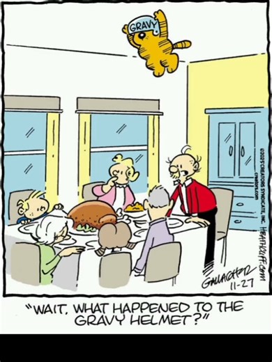Heathcliff's Week of Thanks! 11/24/25 to 11/29/25 #heathcliff #comic