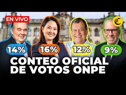 🔴 RESULTADOS DE ELECCIONES 2026 EN VIVO: CONTEO DE VOTOS DE LA ONPE | El Comercio