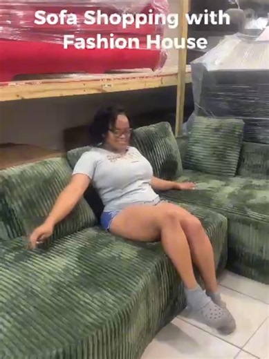 Upgrade your living room without breaking the bank 💰 High quality, super comfortable, and built to last. @Marie🌴| UGC Content Creator🤍 @1law_fago🐊🇯🇲☝️ #trending #foryou #jamaicatiktok #maypenclarendon #sofabed