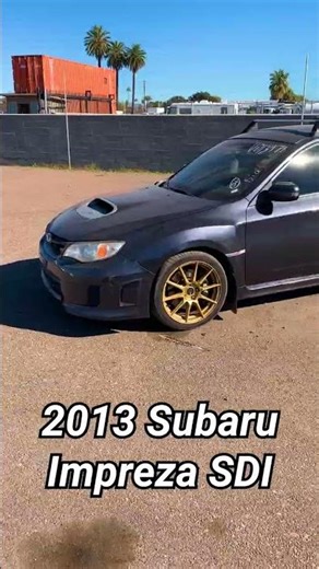 2013 Subaru Impreza WRX STI with 112k miles in our Phoenix Public Vehicle Auction!