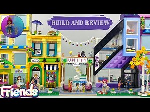 LEGO Friends Downtown Stores how to build
