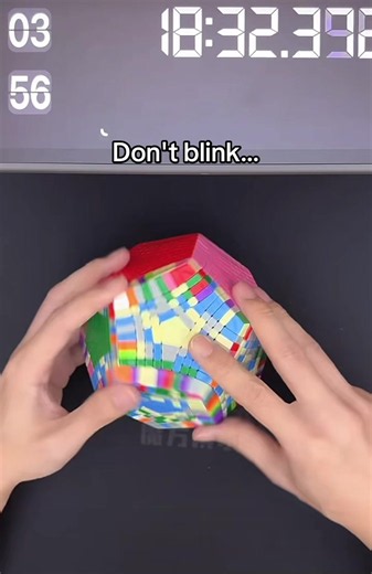 My Brain Is On Fire: 9x9 Megaminx Speed Solve