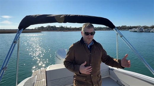 There are more than enough spaces and amenities aboard the SPX 210 Outboard to keep guests entertained all day. The self-bailing cockpit includes comfortable seating with an L-shaped bench, a convertible port companion seat that transforms into a lounger, a premium Fusion® SRX400 stereo system, and cooler storage. The broad bow offers room to stretch out, and the transom sunpad with a supportive backrest provides a lovely spot to lounge near the water. For added convenience, a port-side compartm