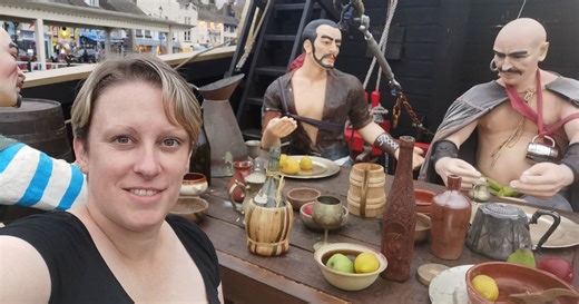 I slept on the Golden Hind and confused the hell out of tourists