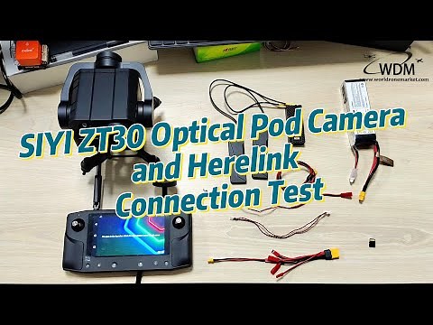 SIYI ZT30 Optical Pod Camera and Herelink Connection Setup Tutorial