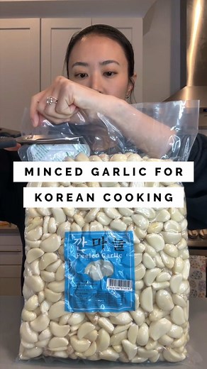 How to Mince Garlic in Batches with Nutribullet | Grandma's Korean Cooking