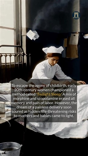 154K views · 911 reactions | Twilight Sleep promised a painless birth but delivered a nightmare of hidden dangers. #historyfacts #didyouknow #worldhistory | Epochal | Facebook