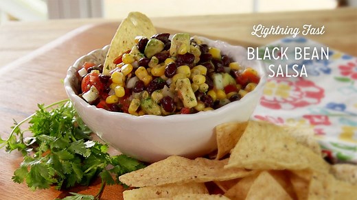 Black Bean Salsa Recipe - Paula Deen