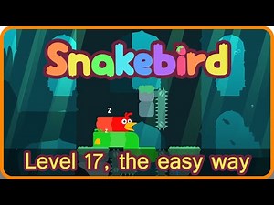Snakebird: Level 17, The Easy Way
