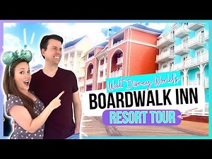 Disney's Boardwalk Inn Resort Tour (Room, Dining, & Pools)