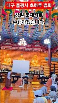 #불광사 #초하루법회 #소원성취 #업장소멸