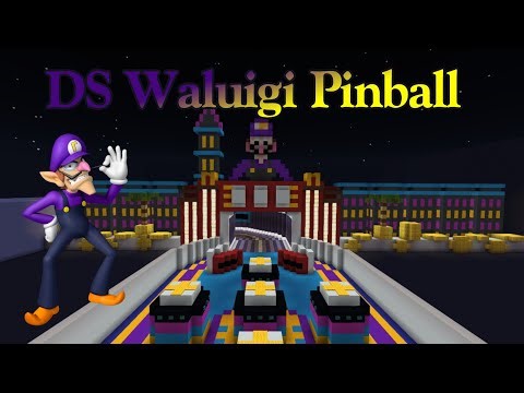 DS Waluigi Pinball - Minecraft Mario Kart DS/Mario Kart Tour