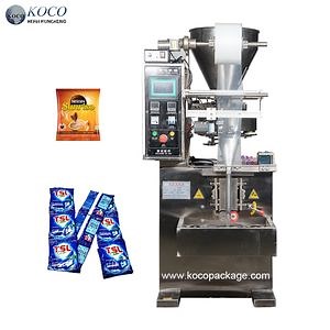 [Hot Item] Koco Fully Automatic Vertical Packing Machine for Small Sachets Salt and Sugar Granule 3 in 1 Coffee Packaging