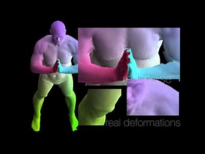 FAUST: Dataset and evaluation for 3D mesh registration (CVPR 2014)