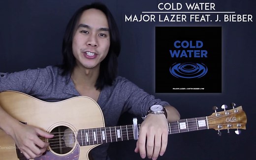 【吉他教程】Cold Water - Justin Bieber GZ2H