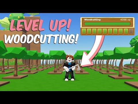 Roblox Farmstead Woodcutting | Fast Skill Level Increase Tutorial!