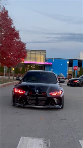 Blacked out M4🦇 #bmw #bmwm4 #bmwm4competition #g80 #g82 #cars #cartok #fyp #explore #g82vader