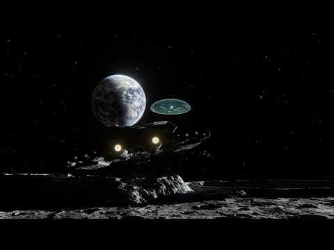 Stargate | Atlantis LANDS on the MOON! | Blender Cinematic