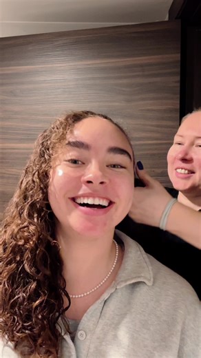 Day 3 Curly Hair Care Routine with Braids in Russian Language