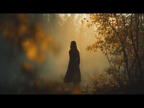Autumn Glow Humming ✨ Soft Female Voice in a Dreamy Forest Soundscape