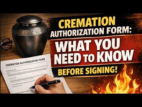 Cremation Authorization Form: What You Need To Know Before Signing