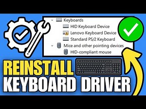 How To Reinstall Keyboard Drivers in Windows 11
