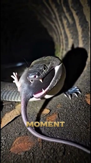 Snake vs Rat Thermal Vision Hunting 4K