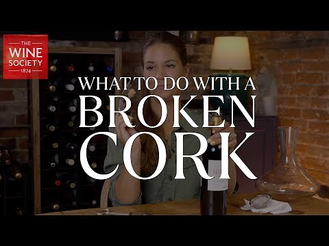 What to do when you have a broken wine cork