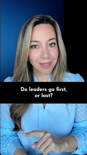 Fake leaders do the opposite!