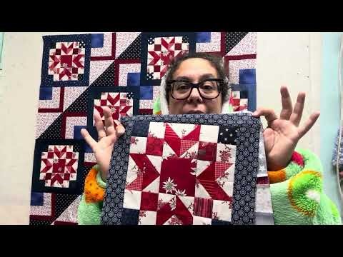 Let’s make Galaxy a Scrappy 5 yard Quilt @FabricCafe Snow Day Fun Day and Extra Scrappy Day.